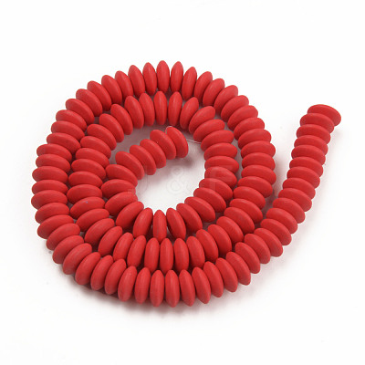 Handmade Polymer Clay Beads Strands CLAY-N008-064-A07-1