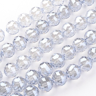 Electroplate Glass Bead Strands EGLA-J140-PL01-14mm-1