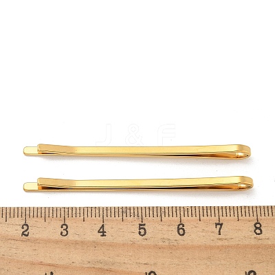 Ion Plating(IP) 304 Stainless Steel Hair Bobby Pins M043-01G-1