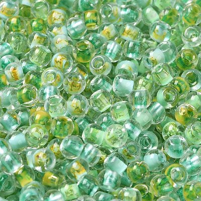 Transparent Glass Round Seed Beads X1-SEED-B001-05A-10-1