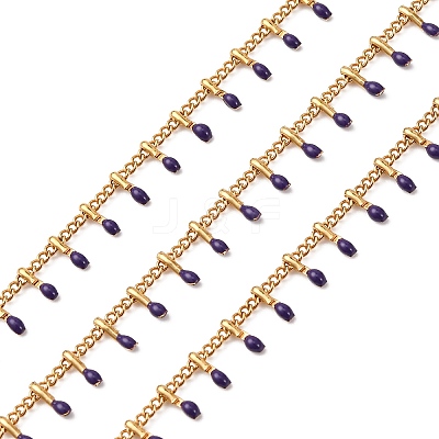 304 Stainless Steel Curb Chains STAS-R100-09A-08-1