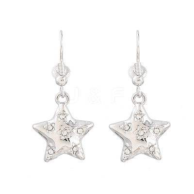 Women's Alloy Micro Pave Cubic Zirconia Dangle Earrings AL-CBA3C8B-05P-1