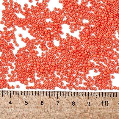 12/0 Grade A Baking Paint Glass Seed Spacer Beads X-SEED-Q009-FJX19-1
