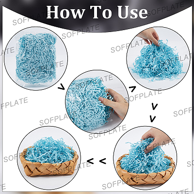 4 Sets Paper Shredded Paper Filler OCOR-SP0001-03B-1