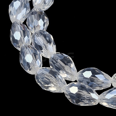Transparent Electroplate Glass Beads Strands LS-EGLA-N013-T4mm-B01-1