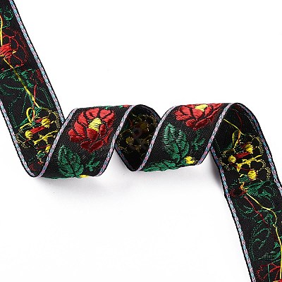 Ethnic Style Embroidery Cotton Ribbon OCOR-XCP0001-74-1