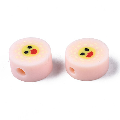 Handmade Polymer Clay Beads CLAY-N008-035K-1
