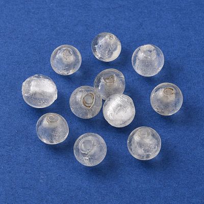 Handmade Silver Foil Glass Beads SLR12MM09Y-1