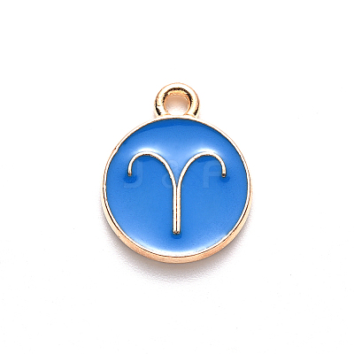 Alloy Enamel Pendants LS-X-ENAM-S124-01A-02A-1