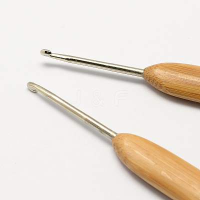 Bamboo Handle Iron Crochet Hook Needles TOOL-R034-2.5mm-1