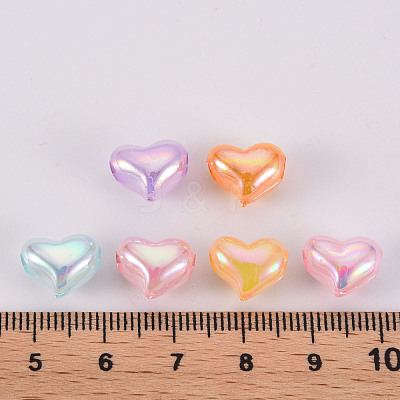 Imitation Jelly Acrylic Beads TACR-S154-43E-1