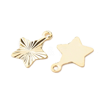 Brass Charms X-KK-F831-021G-RS-1