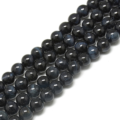 Natural Tiger Eye Beads Strands G-S300-6mm-107F-1