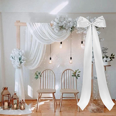 Polyester Bowknot Decoration AJEW-WH0695-228B-1