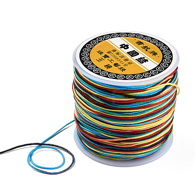 Segment Dyed Nylon Braided Cord NWIR-N016-01B-1