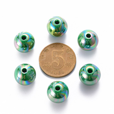 Opaque Acrylic Beads MACR-S370-D12mm-24-1