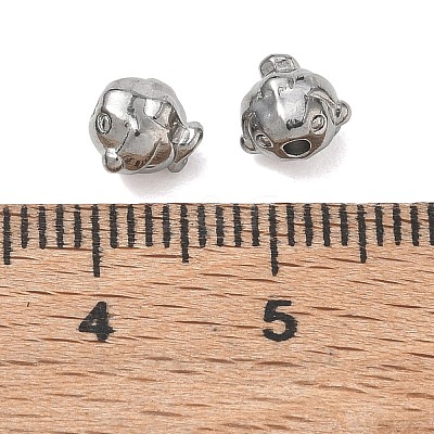 304 Stainless Steel Beads SA-CBA740F-15P-1