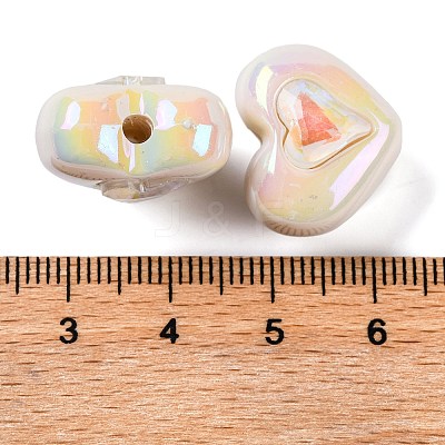 Plating Acrylic Beads OACR-Z022-01A-1
