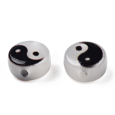 Luminous Transparent Acrylic Beads X-LACR-T001-01-1