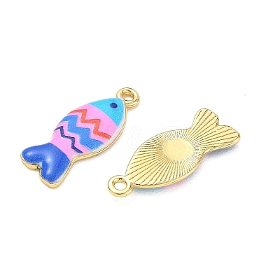 Printed Brass Pendants KK-CBA42CA-06G-01-1
