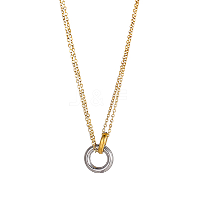 304 Stainless Steel Big Pendants SA-OY002-40G-1