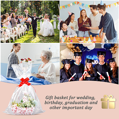 Heart Cardboard Gift Basket Kit CON-WH20013-01A-03-1