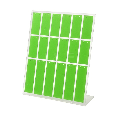 18-Slot Acrylic Earring Organizer Display Stands EDIS-F006-01-1