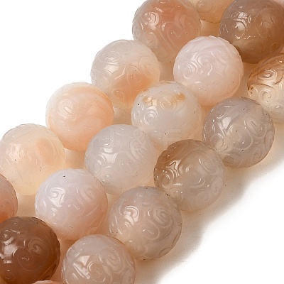 Natural Agate Beads Strands G-P614-A01-01-1