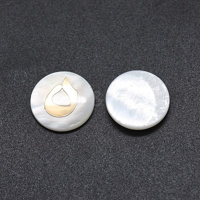 Shell Cabochons SSHEL-E568-B07-1