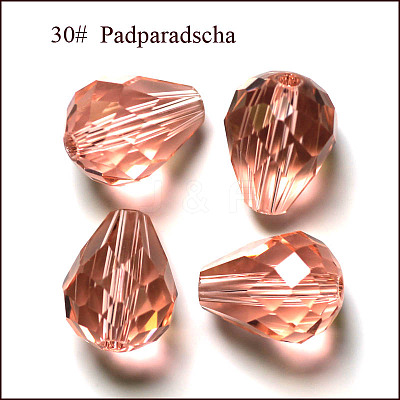 Imitation Austrian Crystal Beads SWAR-F062-8x6mm-30-1
