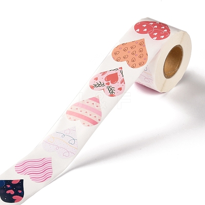 Valentine's Day Theme Paper Gift Tag Stickers DIY-C007-01C-1