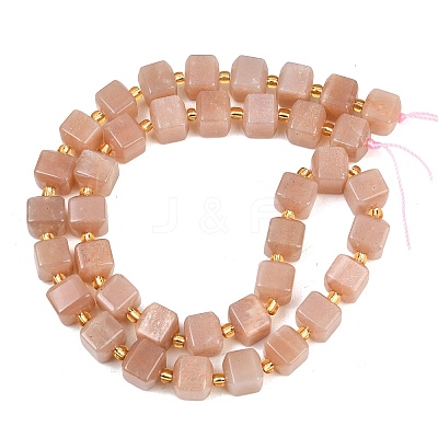 Natural Sunstone Beads Strands G-F832-A05-01-1