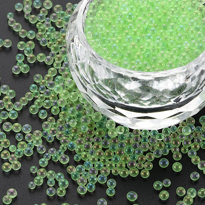 DIY Nail Art Decoration Mini Glass Beads MRMJ-N028-001A-B10-1