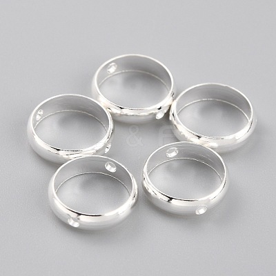 Brass Beads Frames KK-O133-014D-S-1