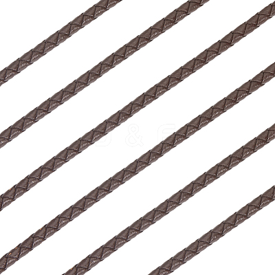 5M Round Braided Cowhide Letter Cord WL-GF0001-34B-04-1