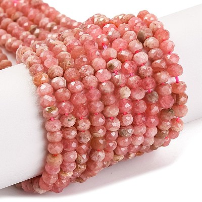 Natural Argentina Rhodonite Beads Strands G-F770-D07-03-1