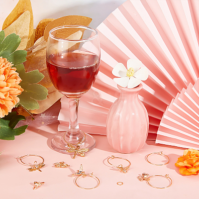 DIY Animal Wine Glass Charm Making Kit DIY-BBC0001-20-1