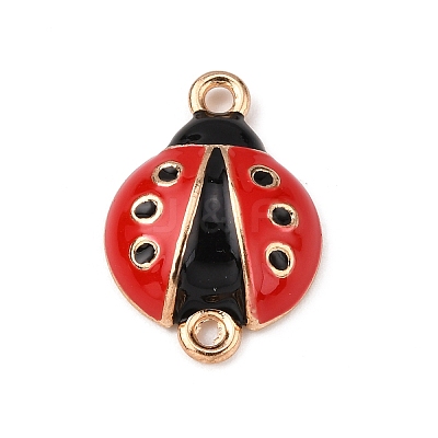 Zinc Alloy Enamel Connector Charms X1-FIND-TAC0009-26KCG-1