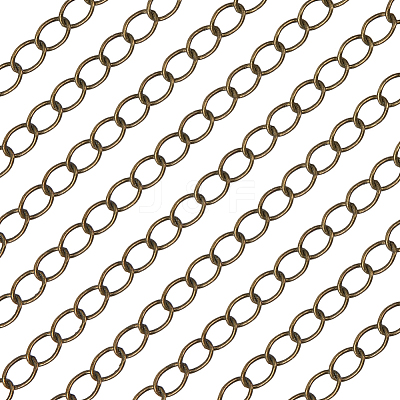 10M Brass Twisted Chains CHC-SP0001-11-1