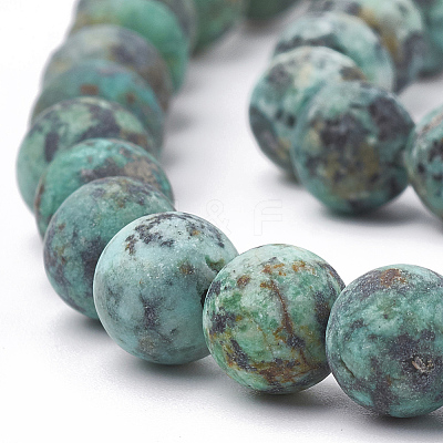 Natural African Turquoise(Jasper) Beads Strands G-T106-206-1