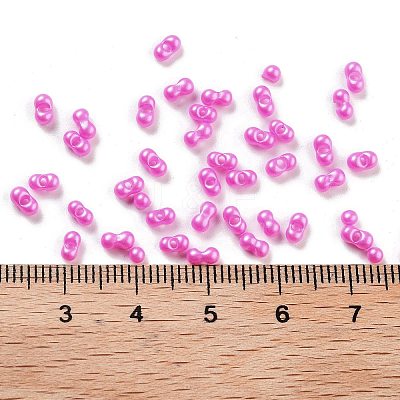 Opaque Colours Glass Seed Beads SEED-A033-06G-1
