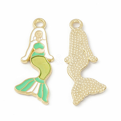 Alloy Enamel Pendants ENAM-G212-03G-03-1