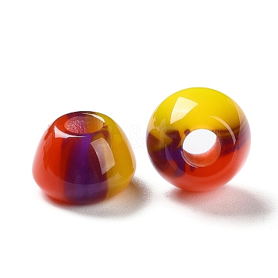 Resin European Large Hole Beads X-RESI-U009-03A-03-1
