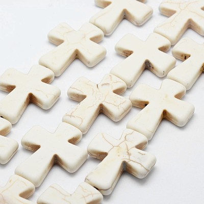 Synthetic Magnesite Bead Strands X-G-P228-47-B-1