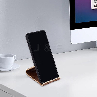 Wooden Mobile Phone Holders AJEW-WH0270-142B-1