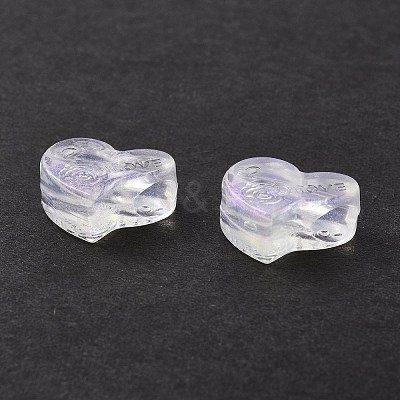 Transparent Acrylic Beads OACR-P007-52-1