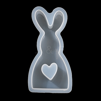 Rabbit Shape DIY Display Decoration Silhouette Silicone Molds LS-DIY-K073-08C-1