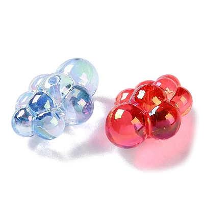 Transparent Acrylic Beads OACR-B019-04-1