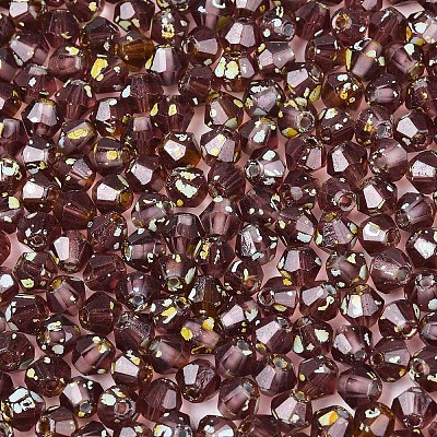 Picasso Baking Paint Glass Seed Beads SEED-N007-37C-1