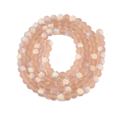Transparent Glass Beads Strands LS-EGLA-A044-T4mm-MB20-1